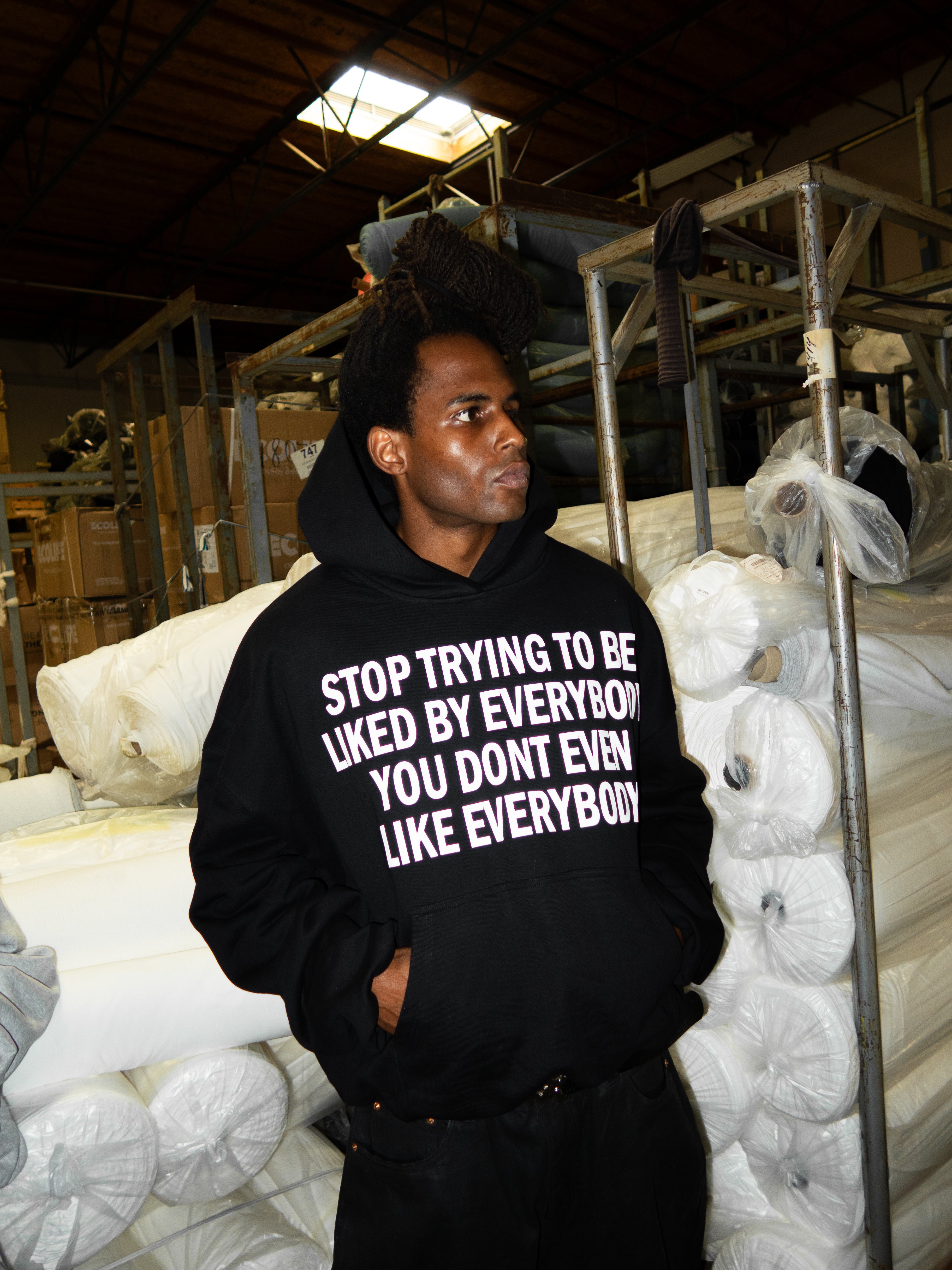 STOP TRYING TO BE LIKED.