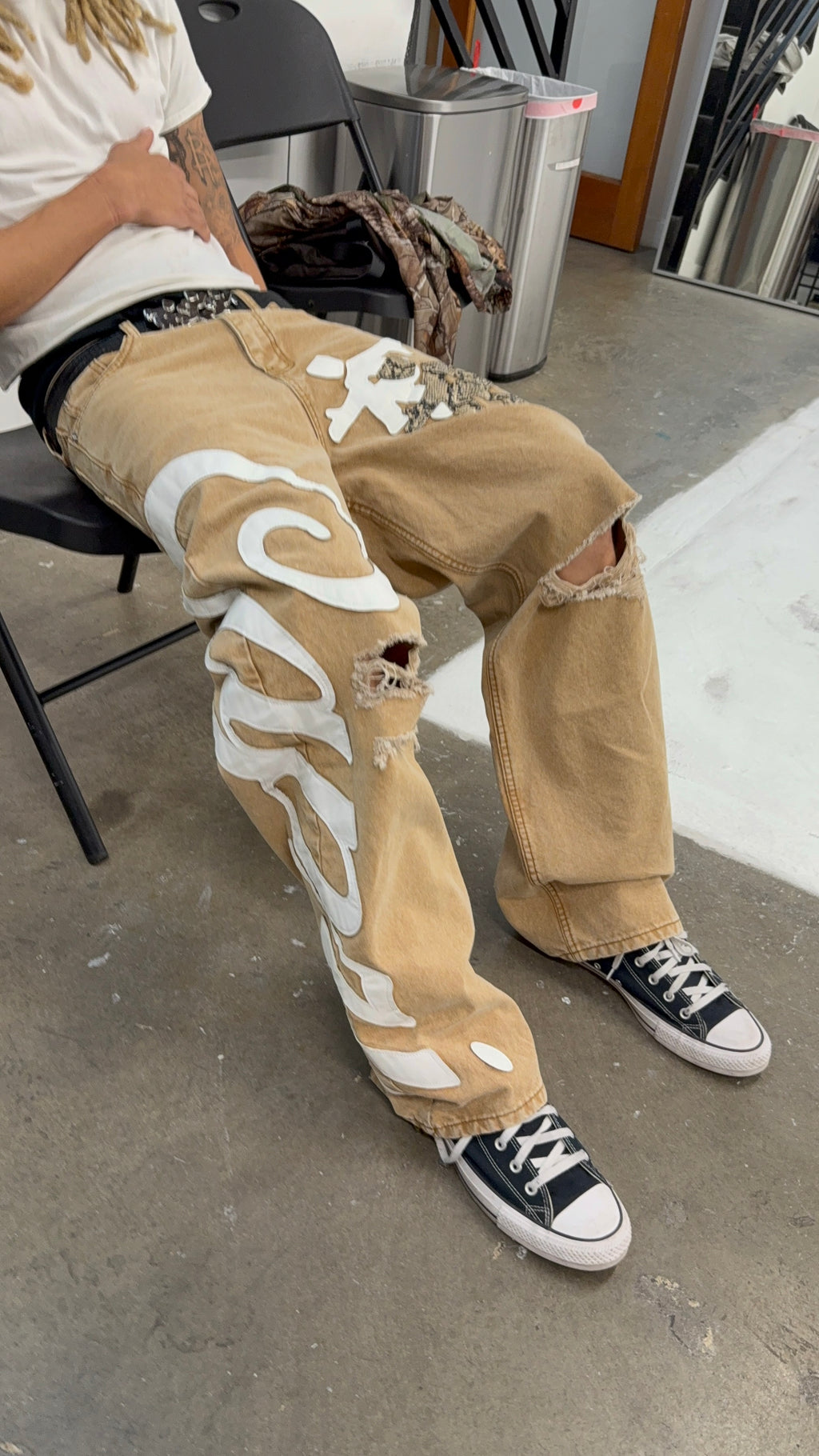 Caprì Leather jeans