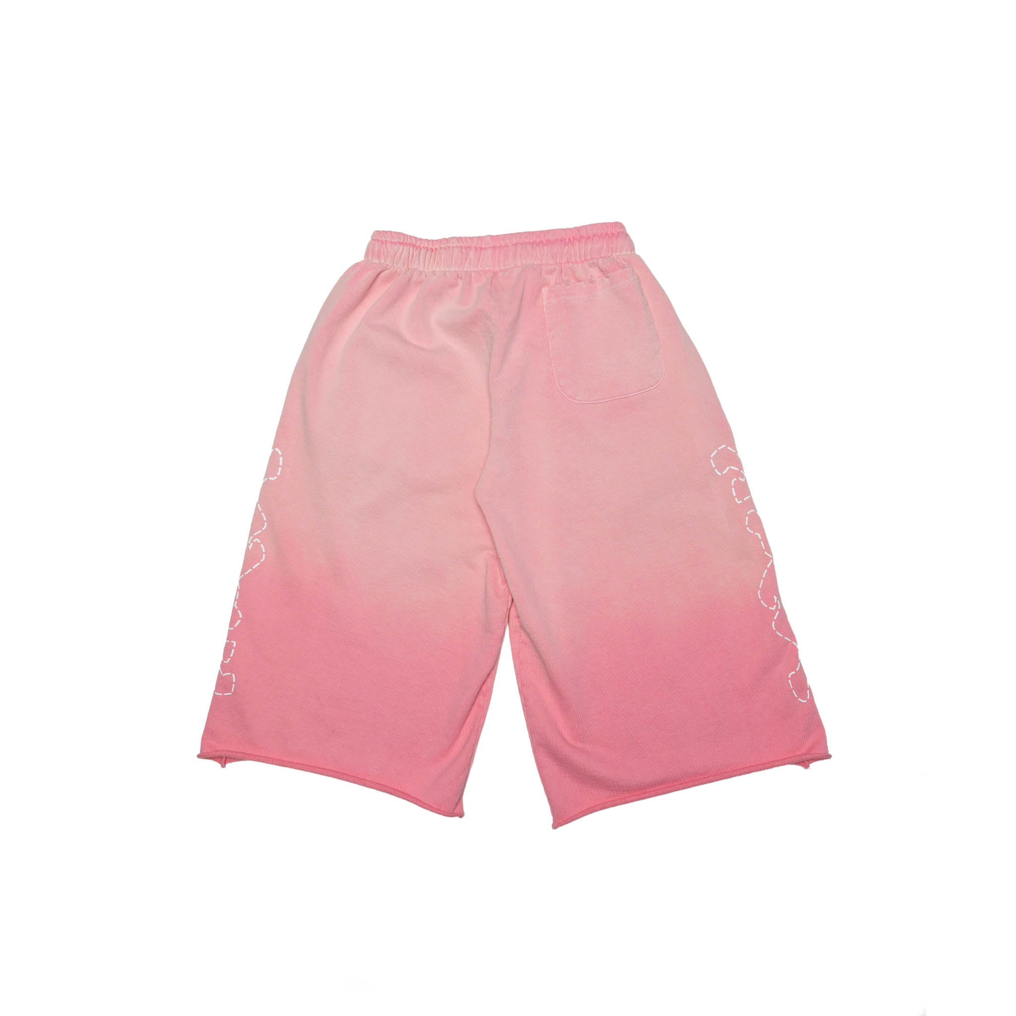 Running Man Capris pink back view