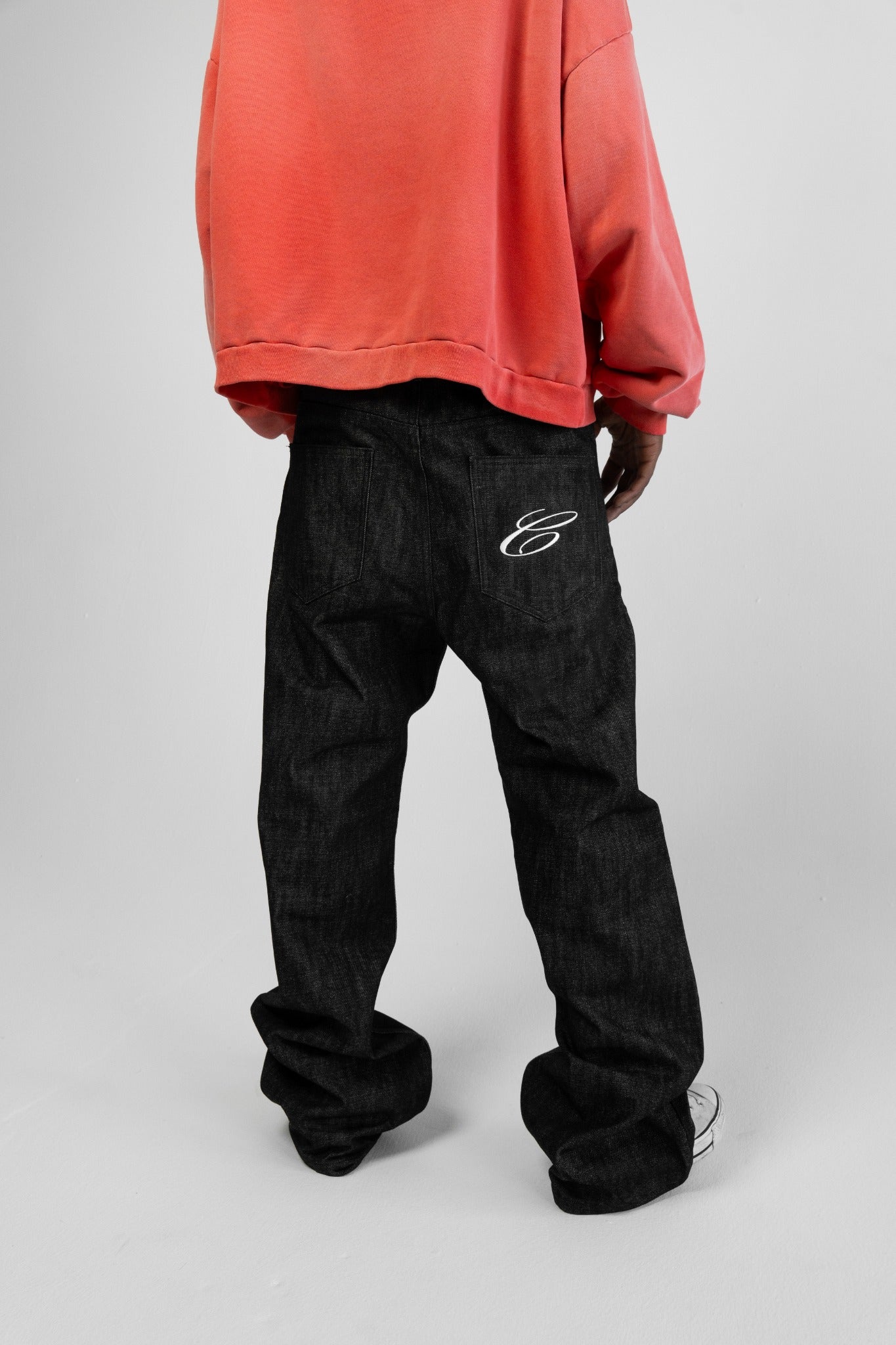Capri Selvedge Denim on-body